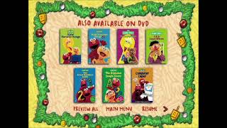 Sesame Street Elmos World Happy Holidays 2002 DVD Preview Other Sesame Street DVDs Menu 1 [upl. by Rammaj]