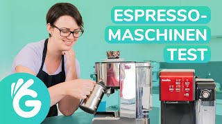 Espressomaschinen Test – Siebträgermaschinen für Anfänger [upl. by Asirac]