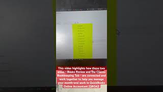 QuickBooks Online Accountant  Books Review and the Clients Bookkeeping Tab [upl. by Ahsratal]