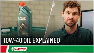 Castrol 10w40 oil explained  Which oil for my car  Castrol UK [upl. by Ahsetan]