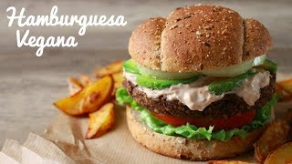 HAMBURGUESA VEGANA  Fácil amp Saludable [upl. by Georgetta]