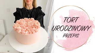 PROSTY TORT URODZINOWY  upiecz go i udekoruj razem ze mną [upl. by Clevie]