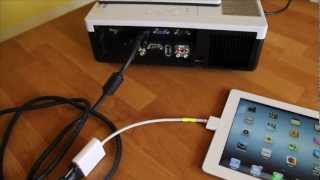 How to connect your iPad to a projector screen or TV [upl. by Leta]