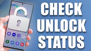 How to Check if Samsung Phone is Unlocked or Locked – SIM Free or Not Checking [upl. by Burnight]