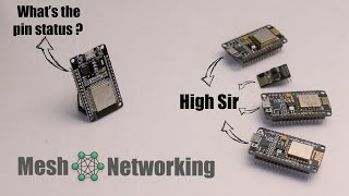 Mesh Networking demo on ESP8266 amp ESP32  LCSC [upl. by Saqaw]