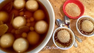 Cách làm Chè Trôi Nước  Glutinous Rice Balls with Mung Beans Filling in Ginger Syrup [upl. by Ynnohj]