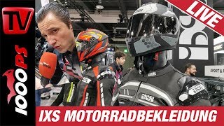 Motorradbekleidung Neuheiten 2020 von IXS  LIVE Beratung [upl. by Nyraa]