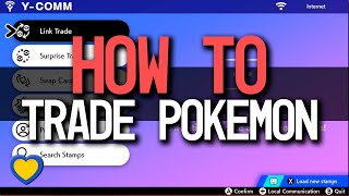 HOW TO Trade in Pokémon Sword and Shield [upl. by Carmina]