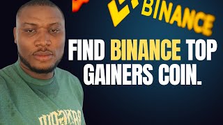 How to Find Binance Top Gainers and Losers Step By Step [upl. by Hallagan]