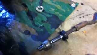 E36 Inner amp Outer Tie Rod Replacement [upl. by Eidnac]