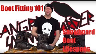 Boot Fitting 101 The Lifespan Of Your Snowboard Boot [upl. by Crosse115]