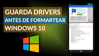 Cómo GUARDAR los DRIVERS de tu PC Antes de Formatear Windows 10 [upl. by Eladnyl]