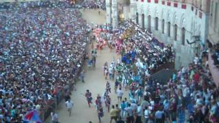 Palio Horse Race in Siena 2009 [upl. by Andros]