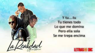 La Realidad Remix  Pusho Ft Ozuna Wisin Letra [upl. by Eneluj]