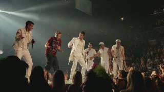 NKOTB Hangin Tough  Alex Dossett was brought on stage St Louis [upl. by Aihseket757]