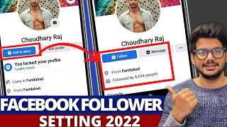 How to activate follower option in facebook account 2022  Followers on Facebook Settings 2022 ✅ [upl. by Varion161]