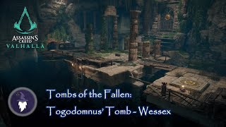 AC VALHALLA TOMBS OF THE FALLEN  TOGODOMNUS TOMB WALKTHROUGH  ARTIFACT LOCATION [upl. by Uhsoj660]