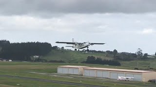 BN2 islander takeoff ZKFVD [upl. by Nickles484]