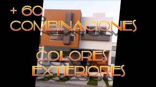 60 colores para exteriores de casas inspiración para renovar tu fachada [upl. by Dulsea439]