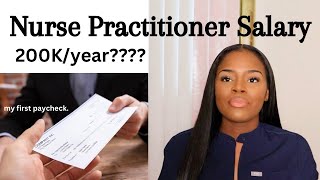 Nurse Practitioner Salary 2023 My First Nurse Practitioner Paycheck [upl. by Don]