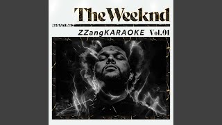 I Feel It Coming By The Weeknd Melody Karaoke Version [upl. by Lyreb637]