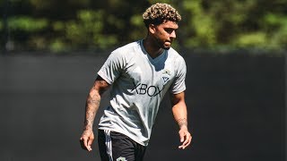 DeAndre Yedlin trains with Seattle Sounders FC [upl. by Adlai]