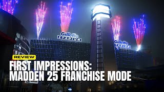 Madden 25 Franchise Mode First Impressions amp Whats New [upl. by Marj121]