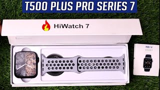 T500 Plus Pro Series 7 Smartwatch Unboxing [upl. by Pierpont]