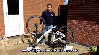 ebike  Quick Way to Change an Electric Bike Tyre [upl. by Luemas]