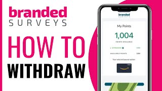 How To Withdraw From Branded Surveys  Full Guide 2024 [upl. by Atnuahc606]