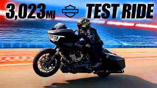 BRUTALLY HONEST HarleyDavidson CVO Road Glide ST Test Ride [upl. by Nylissej896]