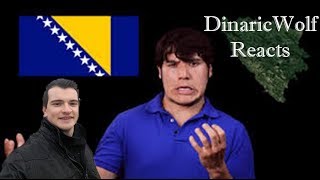 Bosnian reacts to Geography Now  BOSNIA AND HERZEGOVINA [upl. by Einiffit407]