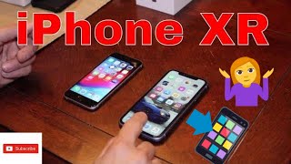 Apple iphone XR Home Button and Gestures Howto [upl. by Wadleigh462]