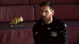 MESSI HABLA SOBRE CRISTIANO RONALDO [upl. by Cnut]