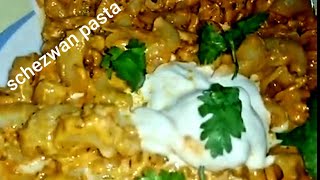 Easy and quick Schezwan pasta  pasta recipe  Ramadan special recipe  shabanas kitchen [upl. by Bluefarb]