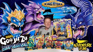 Heroes of Goo Jit Zu Deep Sea Goo Series 9 Including King Hydra Adventure Fun Toy review [upl. by Aborn]