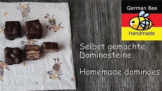 Selbst gemachte Dominosteine  Homemade dominoes [upl. by Luebke]