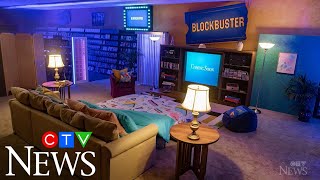 World’s last Blockbuster store turned into Airbnb rental [upl. by Beryl]