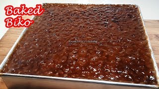 EASIEST YUMMY BAKED BIKO RECIPE [upl. by Yla]