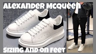 Alexander McQueen Over Sized Sneaker Unboxing Review [upl. by Anim]