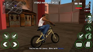 Descargar GTA San Andreas Lite 200MB  CLEO Cualquier Android GAMA BAJA y MEDIA [upl. by Cost]