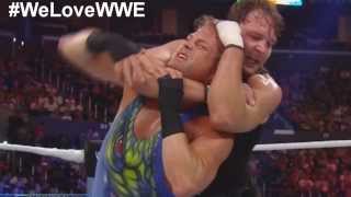 RVD vs Dean Ambrose  United States  SummerSlam 2013  HD [upl. by Ymassej]