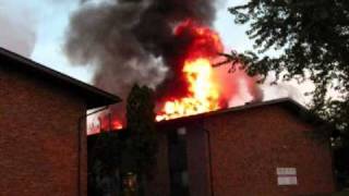 Fire Forces People To Jump From The 2nd Story In Hobart Indiana [upl. by Siraf]