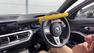 Milenco High Security Steering Wheel Lock Fitting [upl. by Naloj]