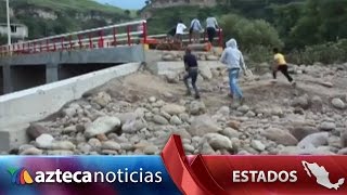 Se desborda río en Tepeji del Río suspenden clases [upl. by Rudiger]