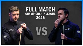 Ronnie OSullivan vs Kyren Wilson Full Match Championship League 2025 Snooker Highlights [upl. by Sldney]