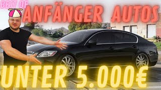 Die BESTEN Anfängerautos für unter 5000 €  Best of G Performance [upl. by Ylicec323]