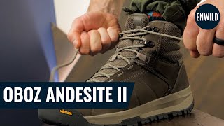 Oboz Mens Andesite II Mid Insulated Waterproof Boot Review [upl. by Hairabez785]