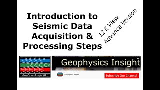 Seismic Data Acquisition Essential Processing Steps amp Techniques to Boost Your Geophysics Career [upl. by Brocky347]