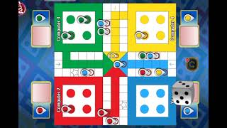 Ludo game in 4 players  Ludo King 4 players Ludo gameplay Jahangir gaming part 31 [upl. by Nanci]